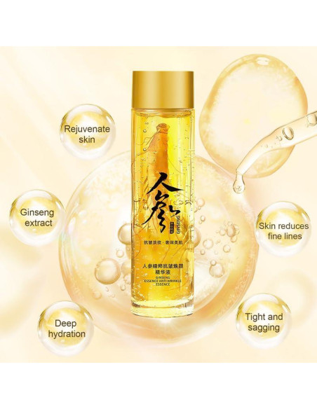 Suero Facial de Ginseng KOQ 2 Botellas 299g Antiarrugas