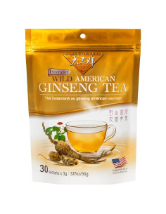 Té Instantáneo Príncipe de la Paz Ginseng Americano 30 Bolsitas