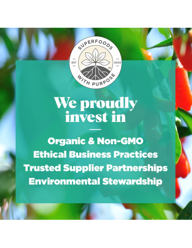 Bayas de Goji Orgánicas Navitas 226.8g - Antioxidantes y Fibra