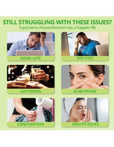 Té de Goji Berry y Crisantemo Patiosio - 15 Bolsitas 190g
