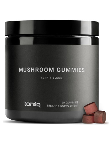 Gomitas de Champiñón Toniiq 90 Unidades 10:1 Melena de León
