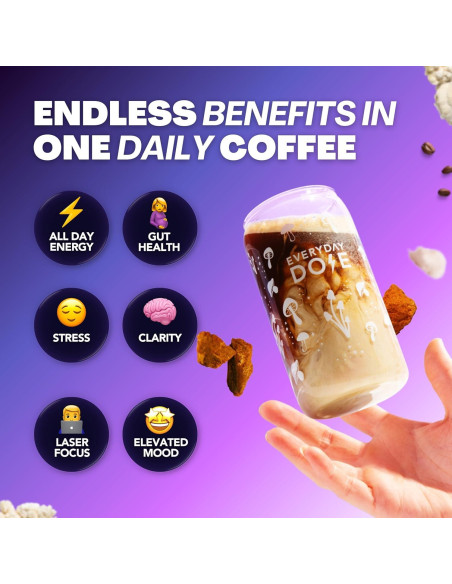 Café Adaptogénico Everyday Dose con Colágeno 180g - Tostado Suave