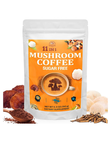 Café de Hongo Orgánico Gomhoreye 150g - 11 Hongos Superalimento