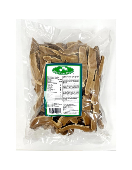 Hongo Reishi Seco Casa de Hongos 453.6g para Té Herbal