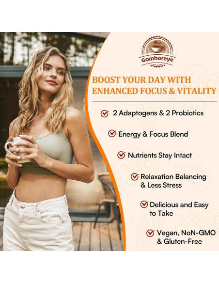 Café de Hongo Orgánico Gomhoreye 150g - 11 Hongos Superalimento