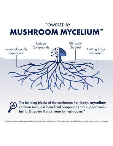 Suplemento de Hongo Host Defense Stamets 7 - 99.22 g