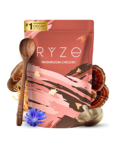 RYZE Champiñón Achicoria 30 Porciones - Café Descafeinado Keto