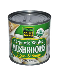 Champiñones Orgánicos Bosque Nativo 113g Piezas y Tallos