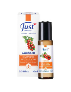 Roll-On Revitalizador Guduchi SwissJust 10 ml Aceites Esenciales