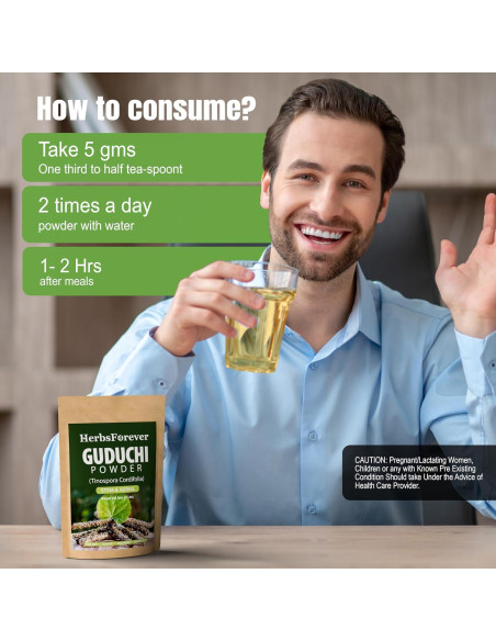 Polvo de Guduchi 230g | Tinospora Cordifolia | Suplemento Herbal