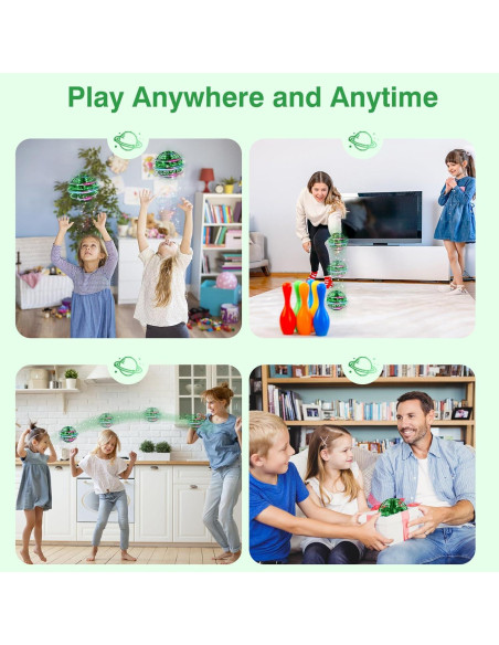 Bola Voladora Orbital Ciniffo TSM006-GN Verde 6+ Años