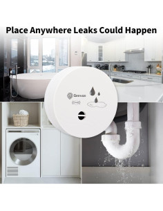 Detectores de Fugas de Agua Geevon 6 Piezas 100dB 2