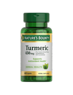 Cápsulas de Cúrcuma Nature's Bounty 450 mg 60 Unidades