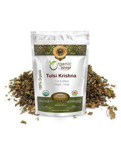 Tulsi Cortada y Tamizada Orgánica Forma - 454 g - Albahaca Sagrada