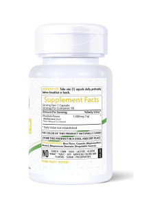 Cápsulas de Rhodiola Rosea 1000mg HealthFare | 90 Veganas 2