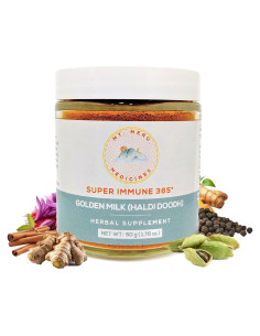 Leche Dorada Ayurvédica Haldi Doodh YogaSun 50g - Sin Gluten