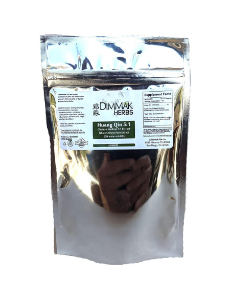 Extracto en Polvo de Raíz de Escutelaria Baicalensis 112g - Dimmak Herbs