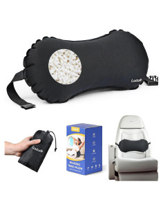 Almohada Lumbar Inflable Luxtude para Viajes y Oficina