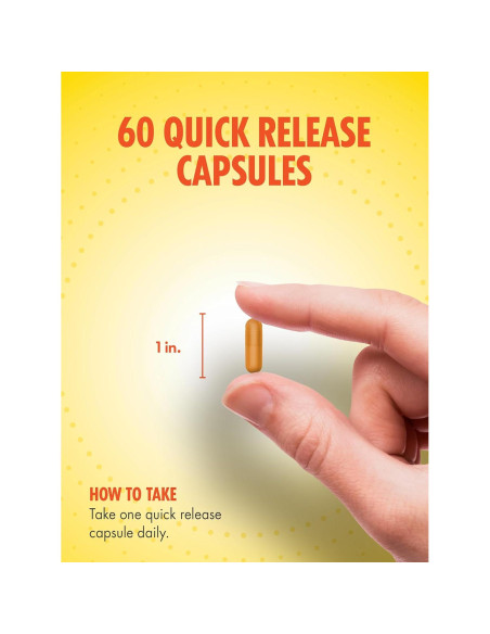 Complejo de Cúrcuma y Curcumina Sundance | 60 Cápsulas Rápidas