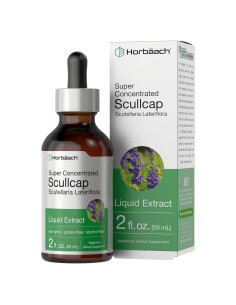 Extracto Líquido de Scullcap Horbach 60 ml Sin Alcohol