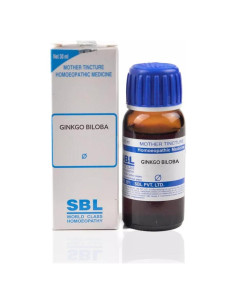 Tintura Madre de Ginkgo Biloba SBL 30ml - Medicina Homeopática