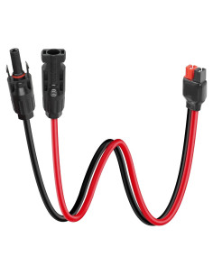 Cable Solar YACSEJAO 10AWG 65cm Conector para Panel Solar