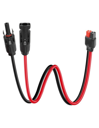 Cable Solar YACSEJAO 10AWG 65cm Conector para Panel Solar