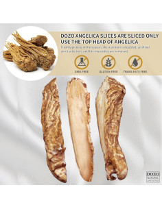 Raíz de Angelica Sinensis DOZO 300g - 100% Natural en Rodajas 2