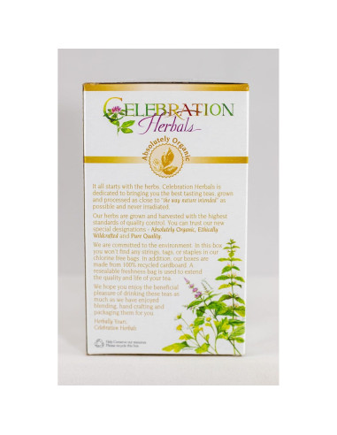 Raíz de Angélica Orgánica Celebration Herbals - 24 Bolsas