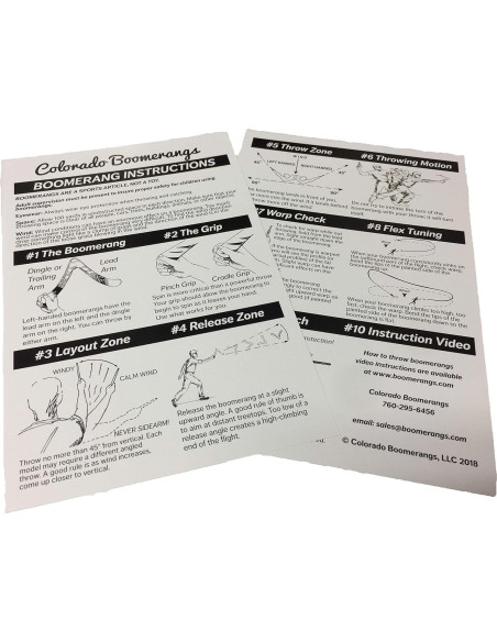 Boomerang de Madera Boomerangs Colorado Aussie Fever