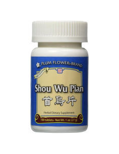 Shou Wu Pian 100 pastillas - Suplemento Herbal 49.87g
