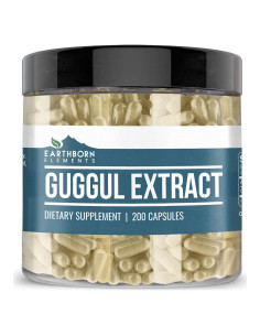 Extracto de Guggul Earthborn Elements 200 Cápsulas Puras