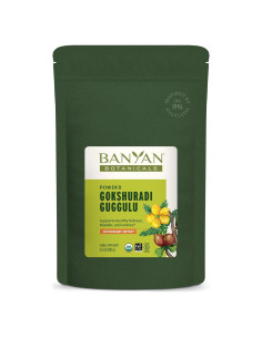 Suplemento Ayurvédico Orgánico Banyan Botanicals Gokshuradi Guggulu 113 g