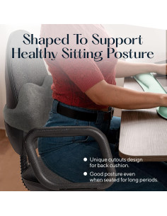 Almohada Lumbar SUTERA ST-LU226201-01-FBA Soporte Espalda 2