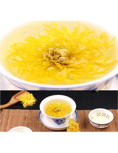 Té de Flor de Crisantemo Fetal Dorado-Amarillo Premium 56.7g 2