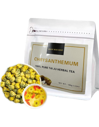 Botón de Crisantemo Fetal Tai Ju 100g - Té Herbal Natural