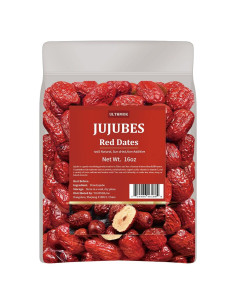 Fechas Rojas Jujube Premium 453g YILINSHA 100% Natural