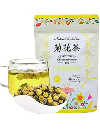 Botón de Crisantemo Fetal Tai Ju 100g - Té Herbal Natural