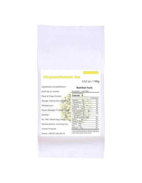 Té de Crisantemo Tai Ju 100g - Botones de Flor Entera