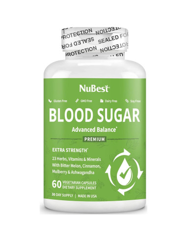 NuBest Azúcar en Sangre - Fórmula Avanzada 82g con Melón Amargo