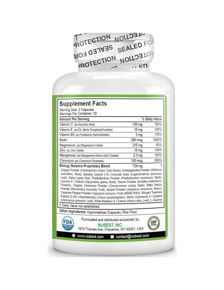 NuBest Azúcar en Sangre - Fórmula Avanzada 82g con Melón Amargo