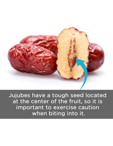 Dátil Rojo Jujube NESTLADY 454g 100% Natural Snack Saludable