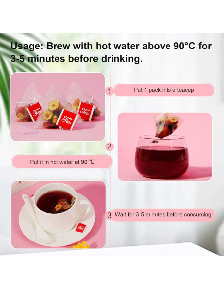 Té Herbal Natural de Jujube Rojo y Goji Tcairzl 250g