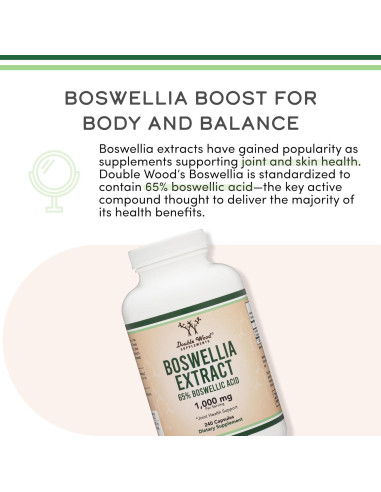 Boswellia Serrata 240 Cápsulas 1000mg - Suplemento Articular