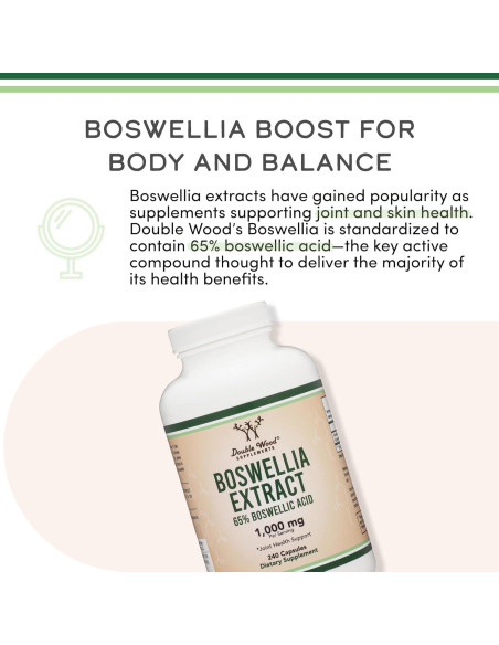 Boswellia Serrata 240 Cápsulas 1000mg - Suplemento Articular