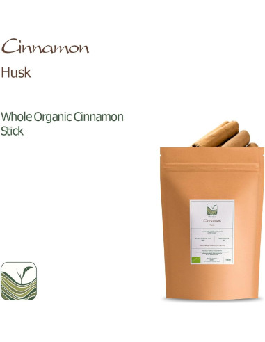 Palitos de Canela de Ceilán Orgánica 100g - Valley of Tea