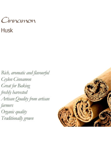 Palitos de Canela de Ceilán Orgánica 100g - Valley of Tea