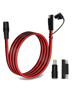 Adaptador SAE a DC 8mm hembra 1.8m COMeap para panel solar