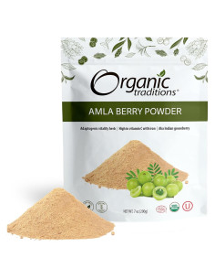 Polvo de Amla Orgánico 200g - Grosella India - Superalimento