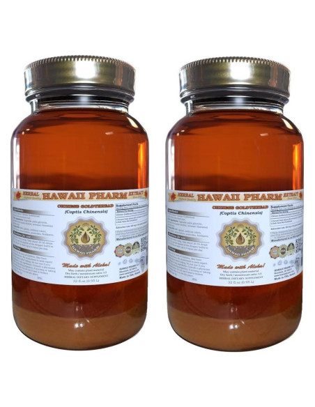 Extracto Líquido de Hilo de Oro Chino HawaiiPharm 2x946 ml